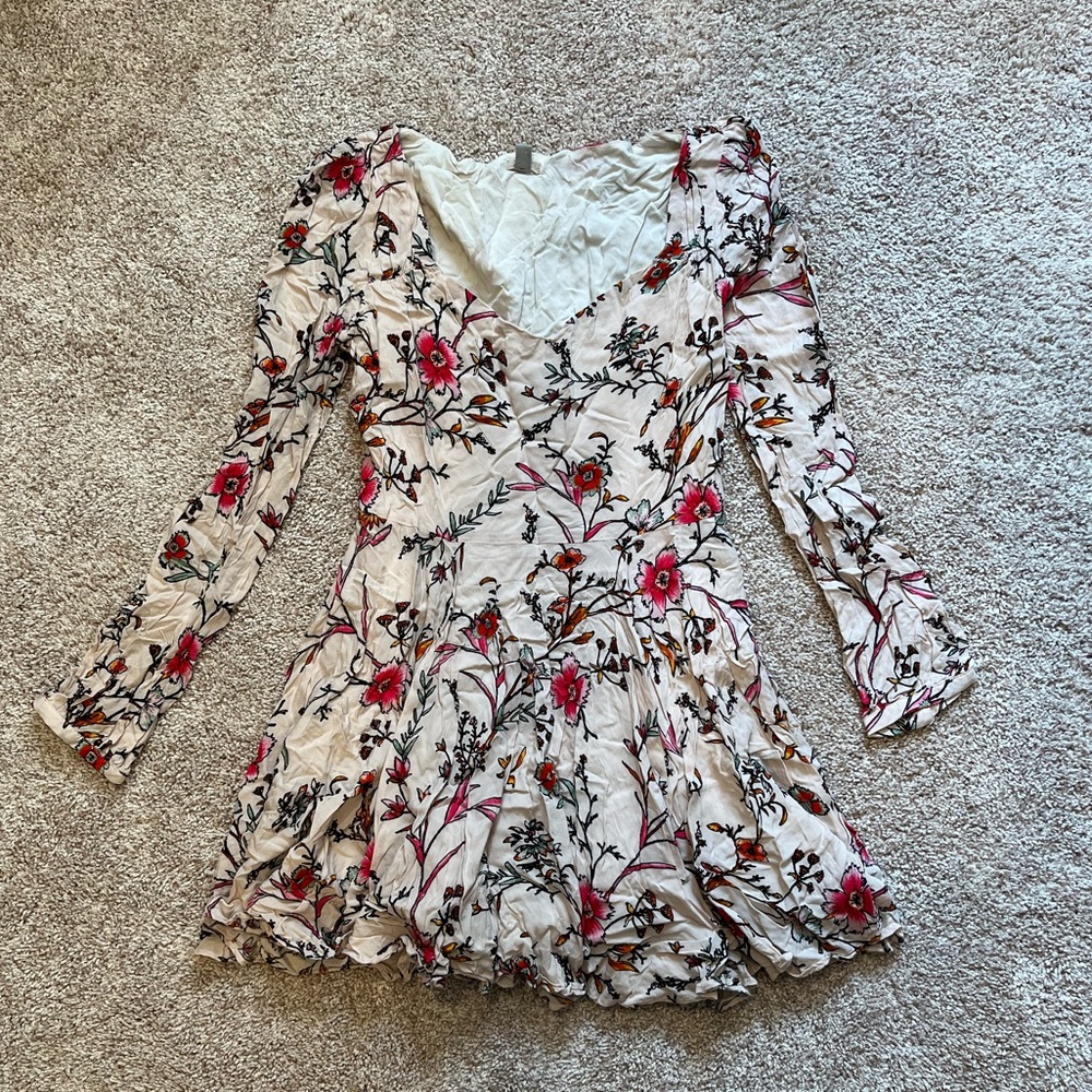 Floral Ecote mini dress